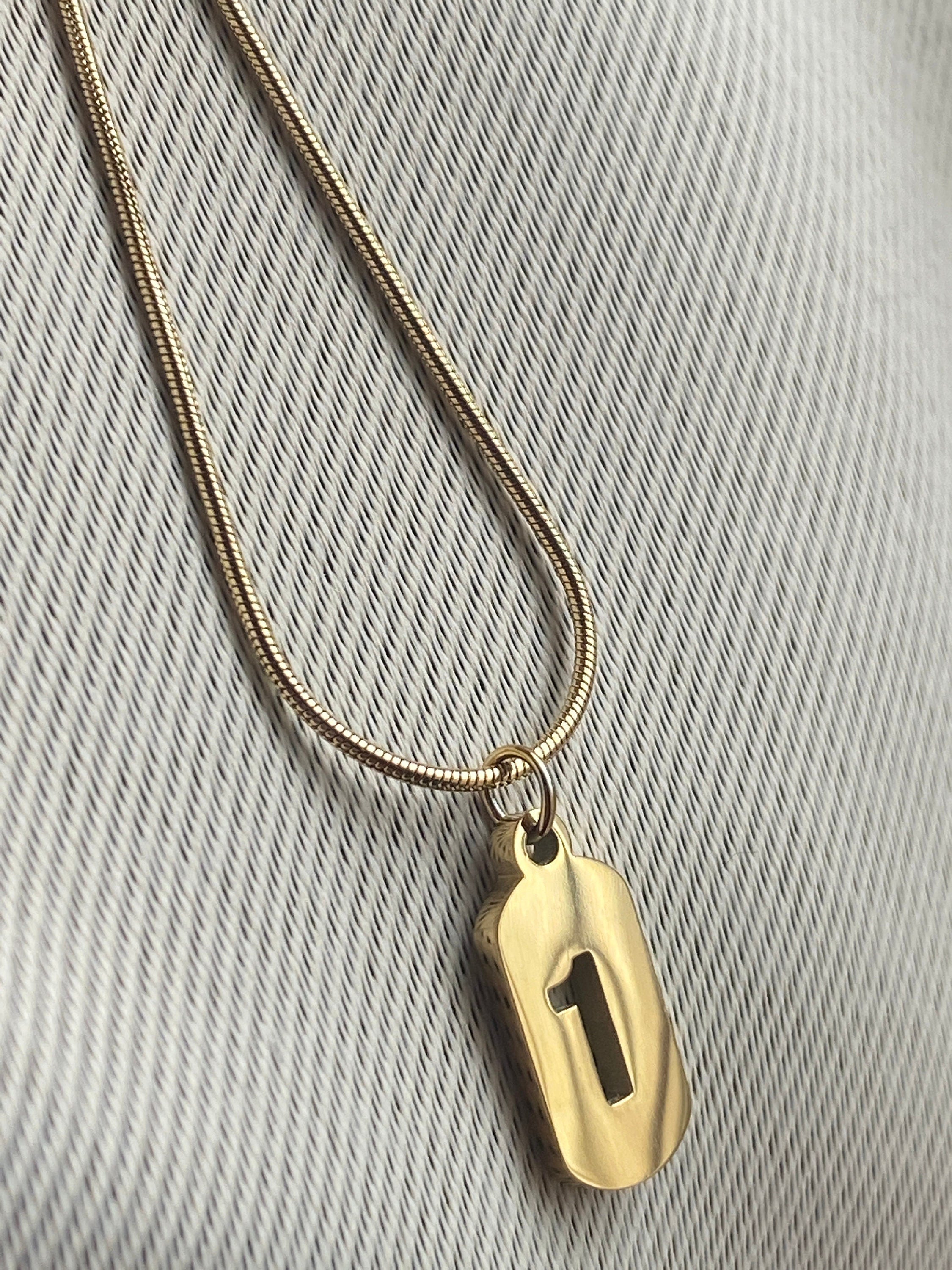 Winner Baby Number 1 Necklace
