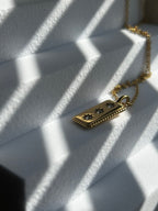 Starburst Golden Necklace