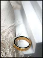 SunCore Golden Sun Ring