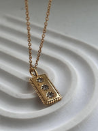 Starburst Golden Necklace