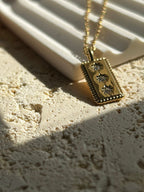 Starburst Golden Necklace