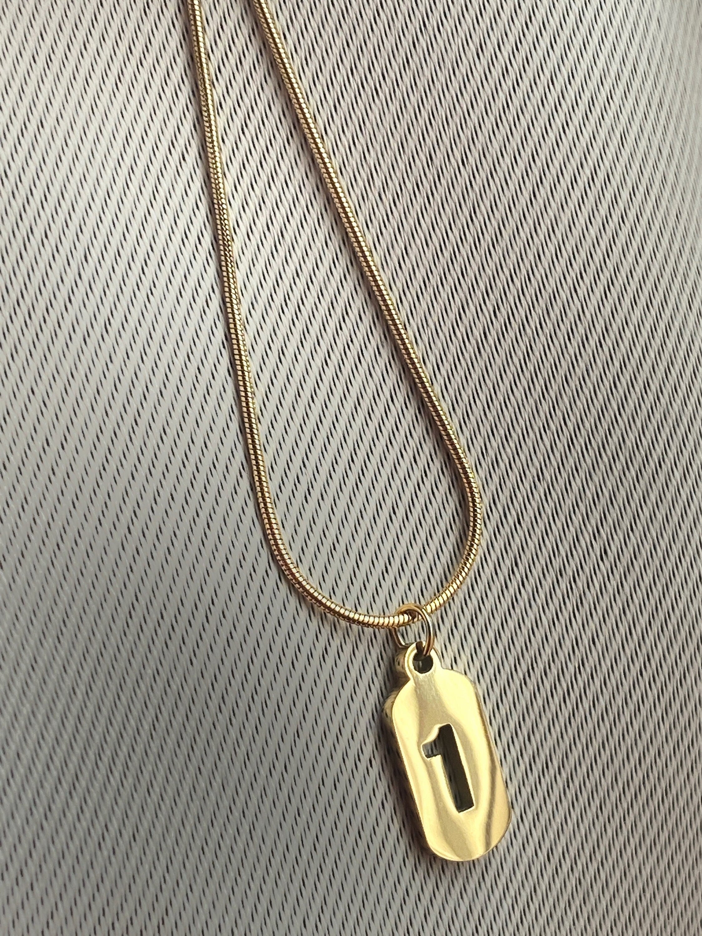 Winner Baby Number 1 Necklace