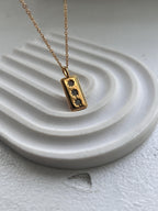Starburst Golden Necklace