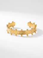 Golden Orbit Chunky Bracelet