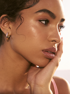 Painted Blooms Floral Earrings