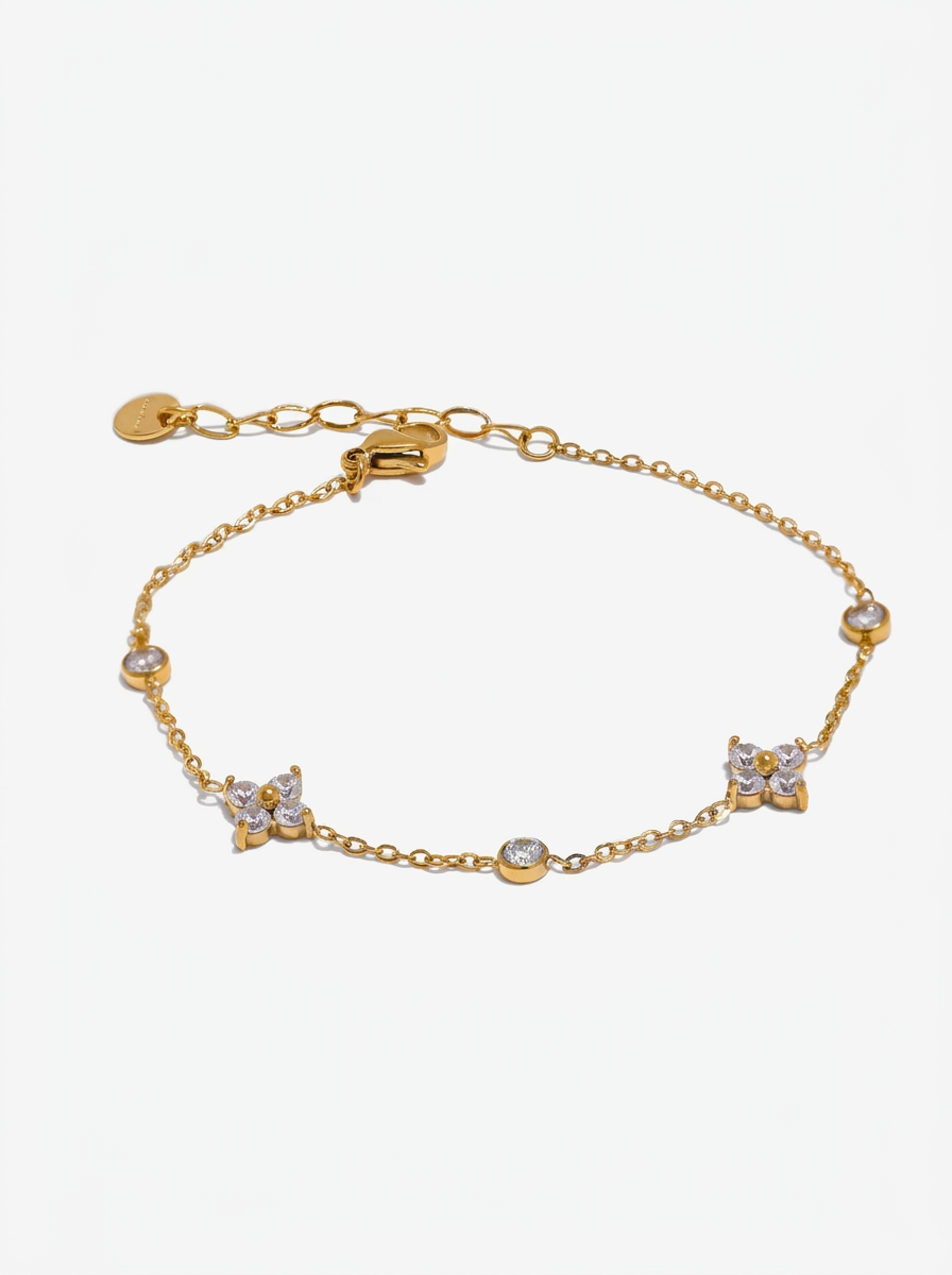 The Crystal Bloom Bracelet