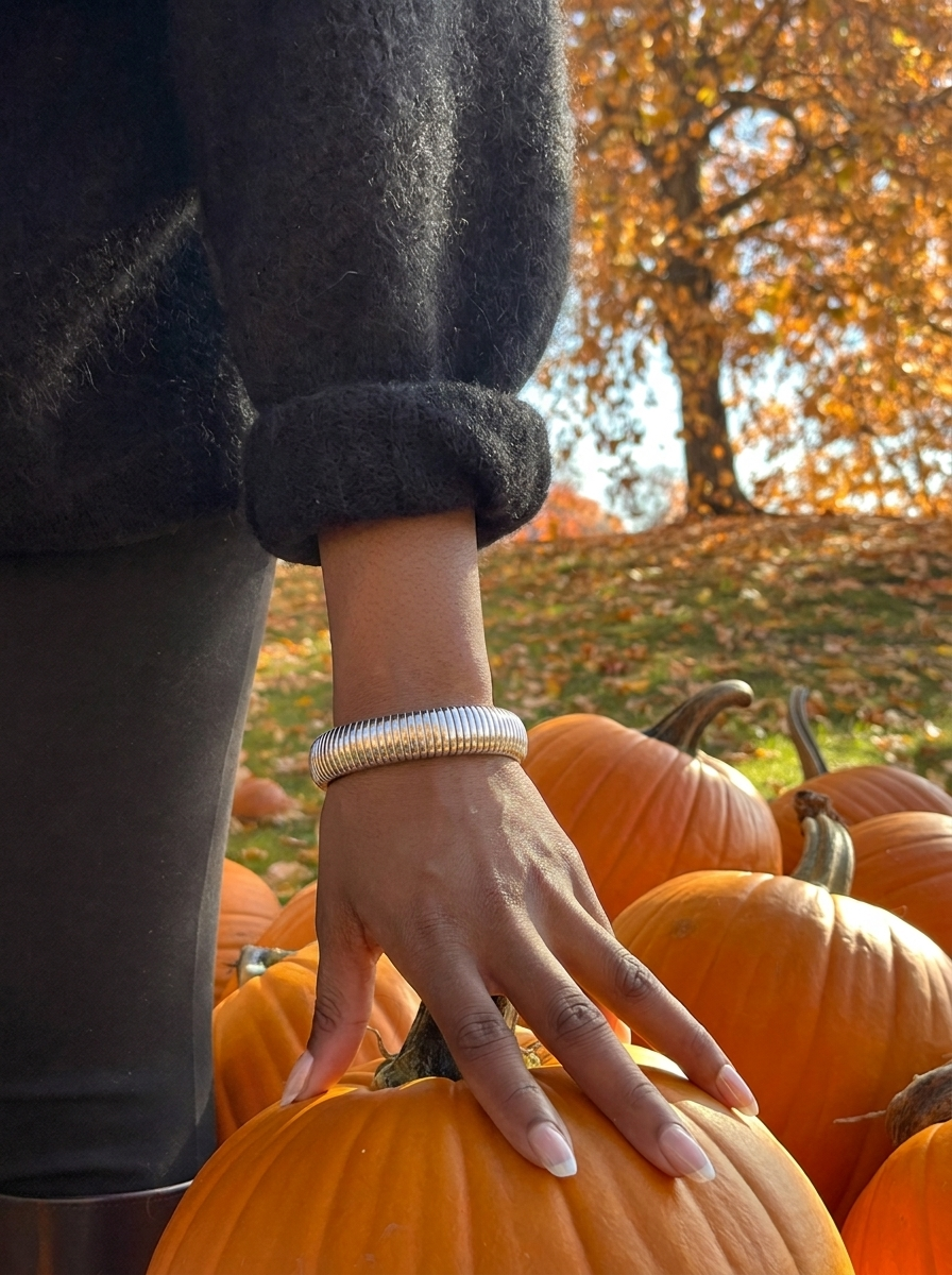 The Silver Snake Flex Bracelet
