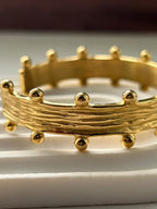 Golden Orbit Chunky Bracelet